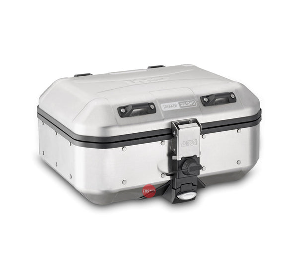 Givi Monokey Top Box / Pannier 30LT Dolomiti Alu Silver DLM30A