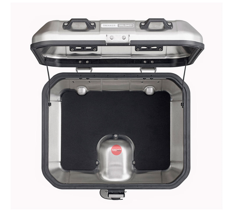 Givi Monokey Top Box / Pannier 30LT Dolomiti Alu Silver DLM30A