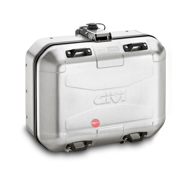 Givi Monokey Top Box / Pannier 30LT Dolomiti Alu Silver DLM30A