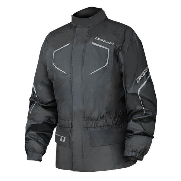 Dririder DRIRIDER THUNDERWEAR 2 RAIN JACKET BLACK Size XS