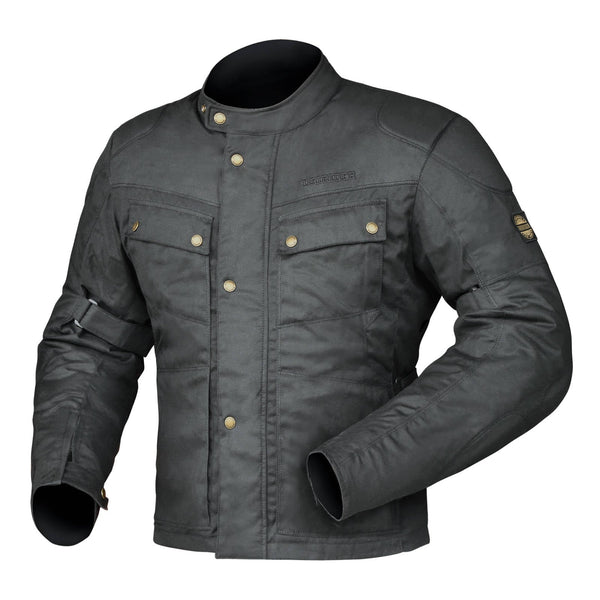 Dririder Brooklands Jacket Black Small Classic Wax Cotton