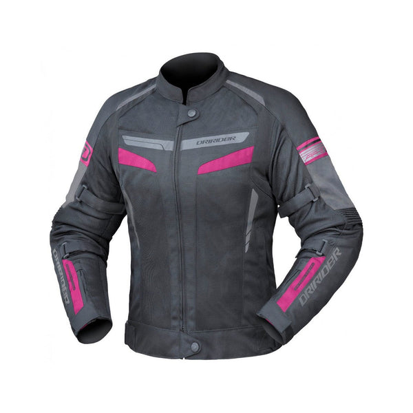 Dririder Airride 5 Jacket Ladies Black pnk Medium Size12