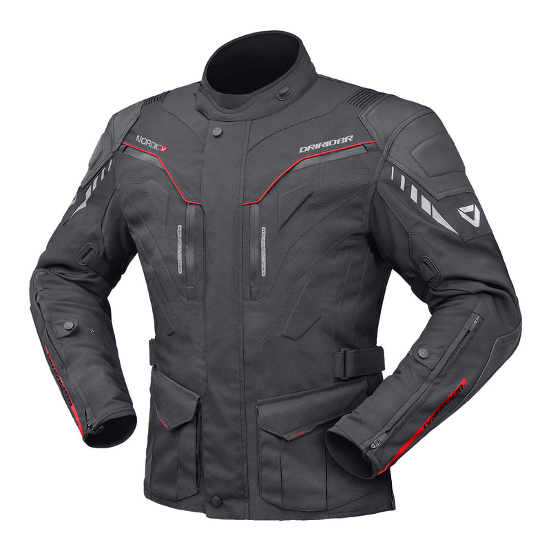 Dririder Nordic 5 Sports Touring Jacket Black 6XL