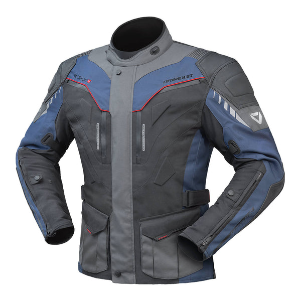 Dririder Nordic 5 Sports Touring Jacket Navy Grey XS