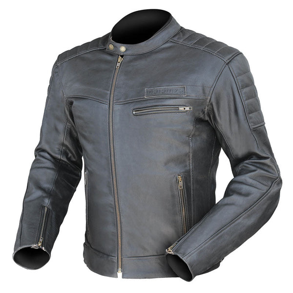 Dririder GT Leather Jacket - Black Size 4XL