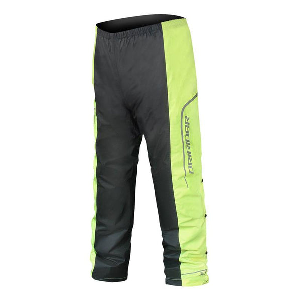 DRIRIDER THUNDERWEAR 2 RAIN PANT - DAY GLOW YELLOW XS  28" Waist