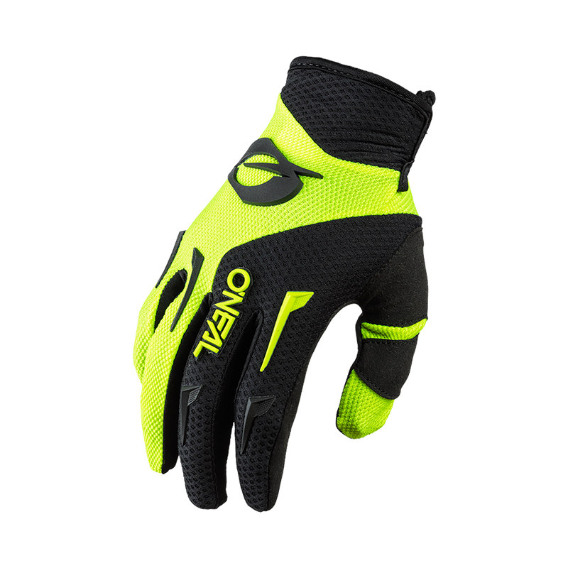 Oneal 2021 Element Gloves Neon Yellow Black Size Ys Youth Small