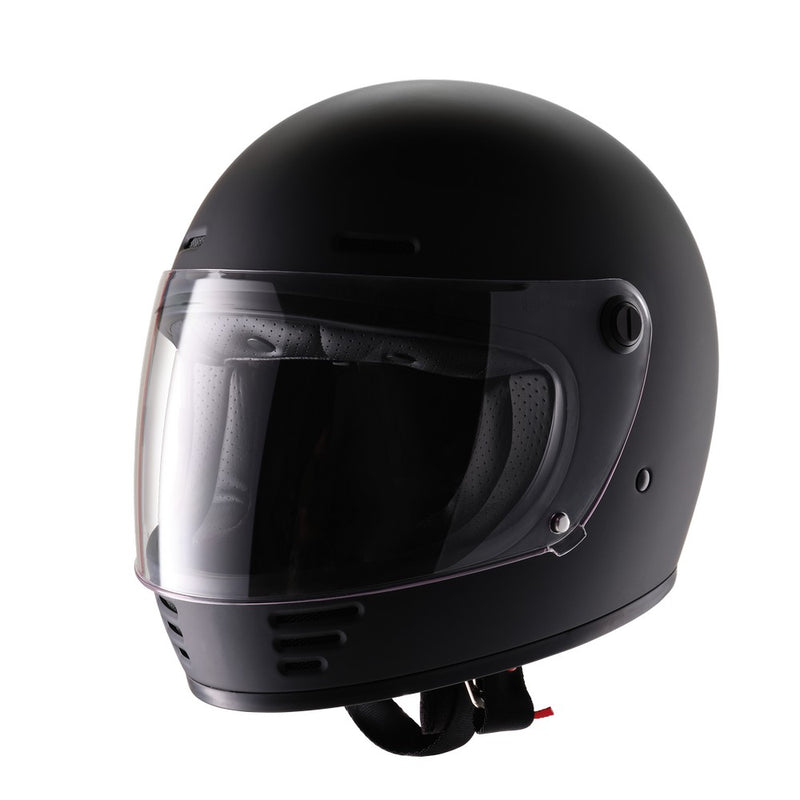 Eldorado Helmet E70 Retro Design Matt Black XS