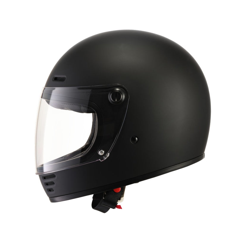 Eldorado Helmet E70 Retro Design Matt Black Small