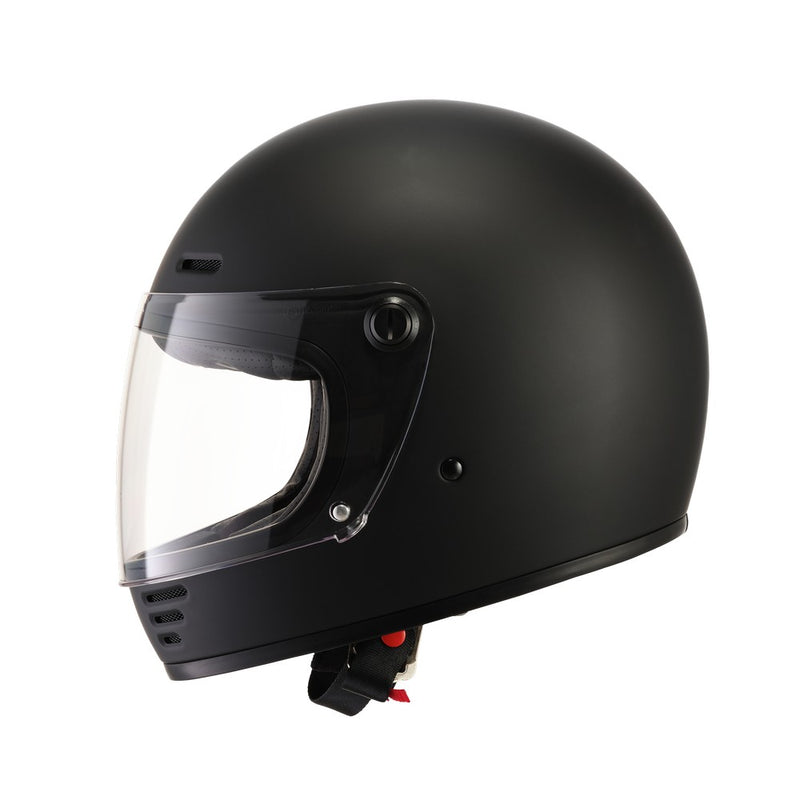 Eldorado E70 Retro Design Matt Black Road Helmet Size XL 62cm