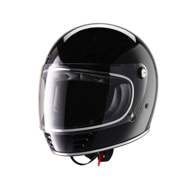 Eldorado Helmet E70 Retro Design Gloss Black M