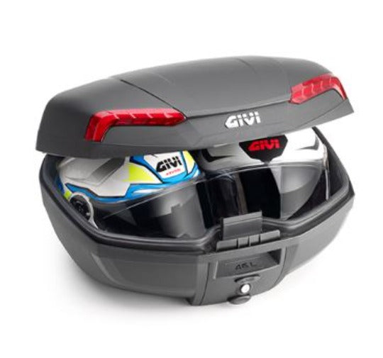 Givi Monolock Top Box 46LT Riviera Black (Mounting Plate Included)