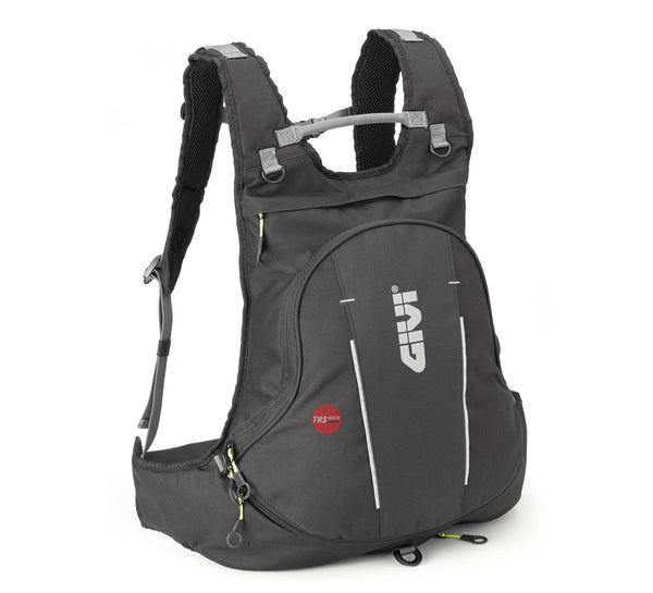 Givi Backpack 22LT Expandable With Helmet Holder Black EA104B