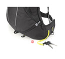 Givi Backpack 22LT Expandable With Helmet Holder Black EA104B
