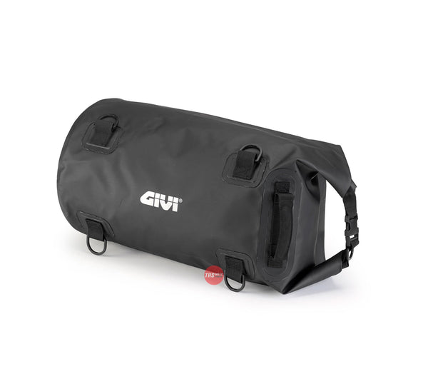 Givi Cylindrical Bag Roll Top Waterproof 30LT Black EA114BK