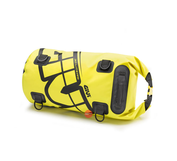 Givi Cylindrical Bag Roll Top Waterproof 30LT Fluro Yellow EA114FL