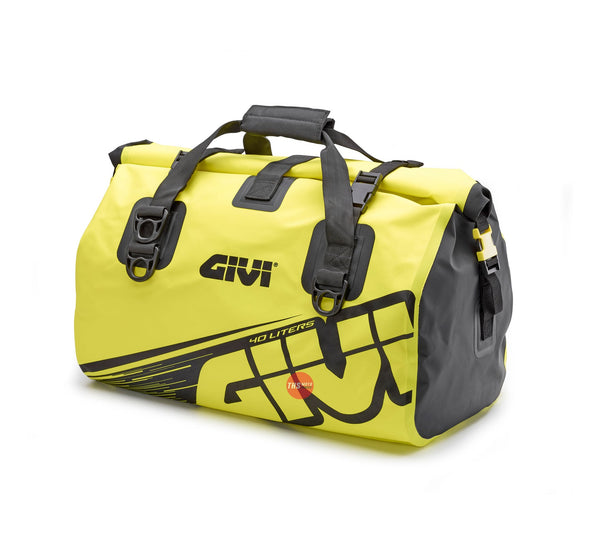 Givi Cargo Bag Roll Top Waterproof 40LT Fluro Yellow EA115FL