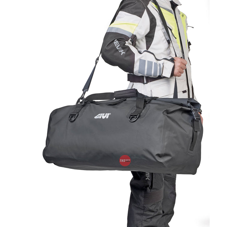 Givi Cargo Bag Roll Top Waterproof 80LT Black EA126