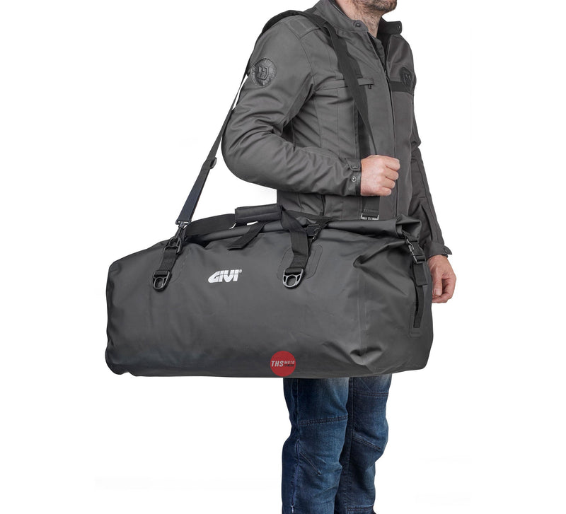 Givi Cargo Bag Roll Top Waterproof 80LT Black EA126