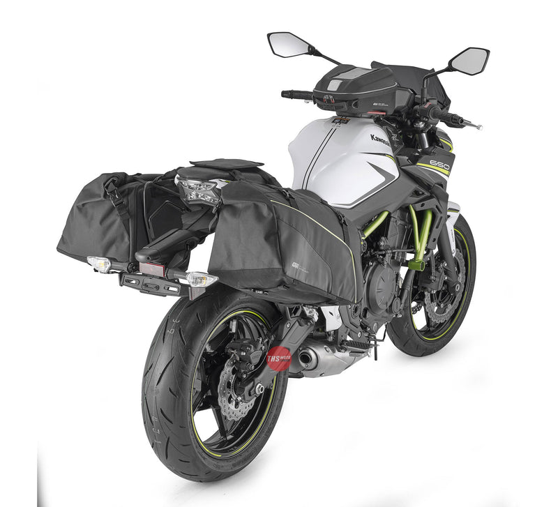 Givi Roll-top Waterproof Saddlebag Set Underseat Straps 25LT EA133