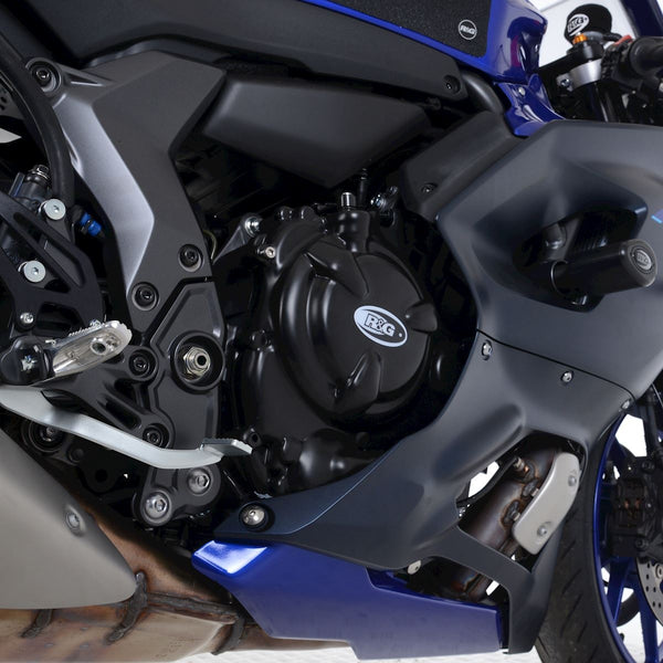R&G Eng Case Cover Kit Yamaha R7 22- Road/Race Version