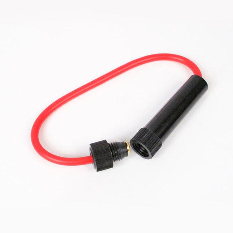 Whites Fuse Holder Screw Type Black 2 Wire