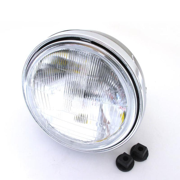 Whites Headlight 7" Round - 4LO Complete