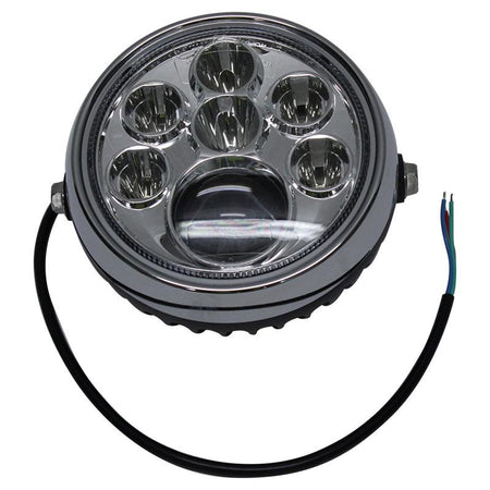 Whites Headlight Led 5" Complete Works 6-12v (AG100&TF125)
