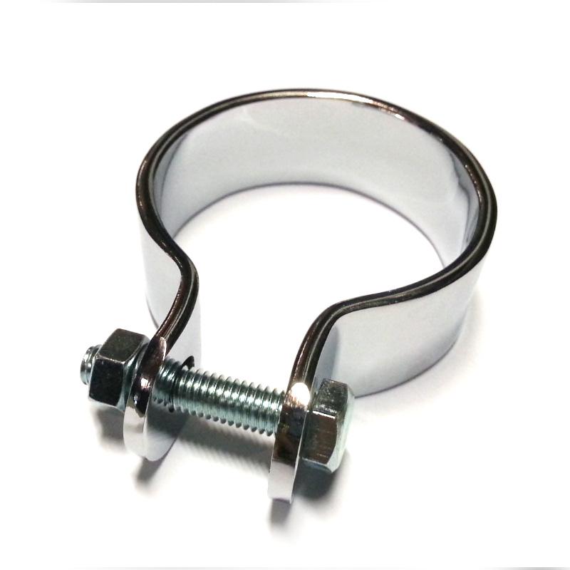 Whites Exhaust Clamp 1 7/8" Chrome 48mm