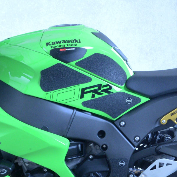 R&G Tank Traction Grips Black ZX-10RR 21- 6 piece kit