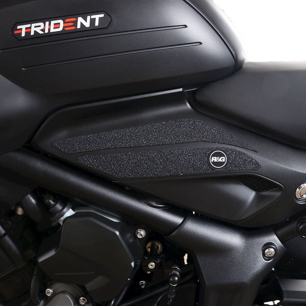R&G Traction Pads Triumph Trident 660 21- Clear