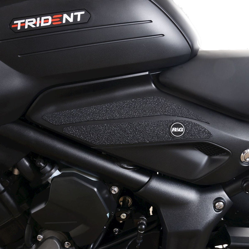 R&G Traction Pads Triumph Trident 660 21- Clear