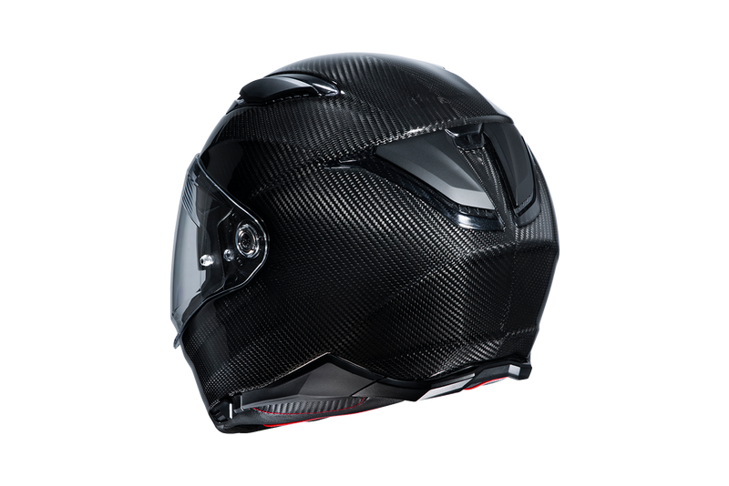 HJC F70 Carbon Black Motorcycle Helmet Size XL 62cm
