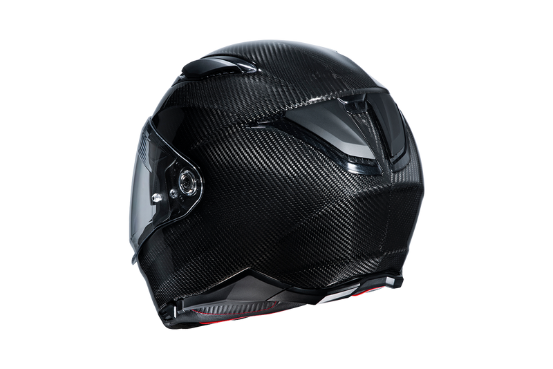 HJC F70 Carbon Black Motorcycle Helmet Size Small 56cm