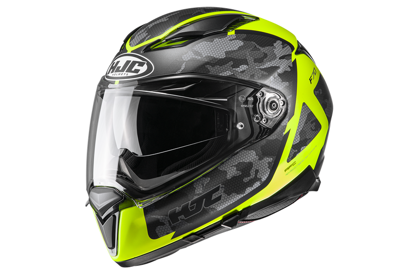 HJC F70 Katra MC3HSF Motorcycle Helmet Size Large 60cm