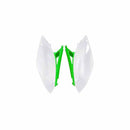Rtech Sidepanels KX250F 09-12 KX450F 09-11 White Green