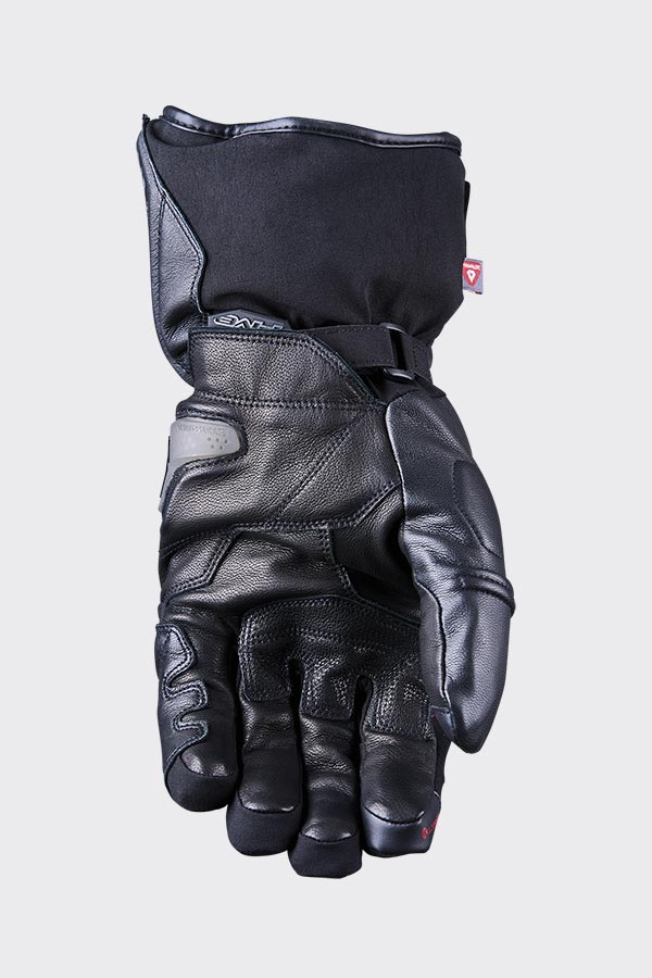 Five Gloves HG1 EVO WP Black Size Medium 9 Heated Motorcycle Gloves