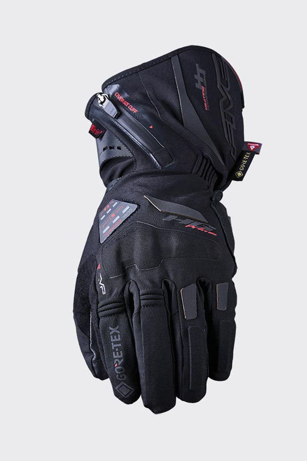 Five Gloves HG PRIME GTX Black Size 3XL 13 Heated Motorcycle Gloves