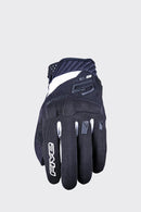 Five RS3 EVO Kids Black / White Road Gloves Size Small 3