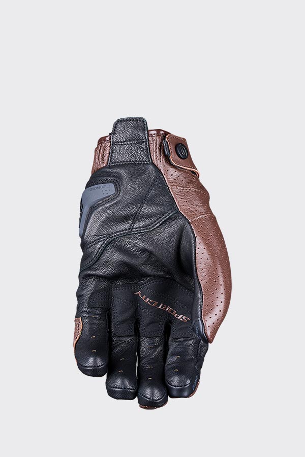 Five Gloves SPORTCITY EVO Brown Size XL 11 Motorcycle Gloves