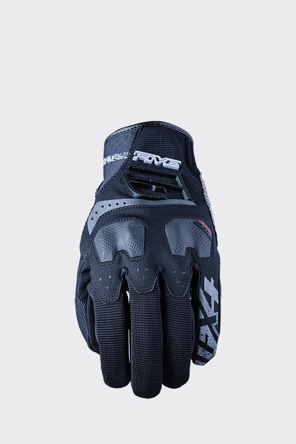 Five Gloves TFX4 Black Size Medium 9 Motorcycle Gloves