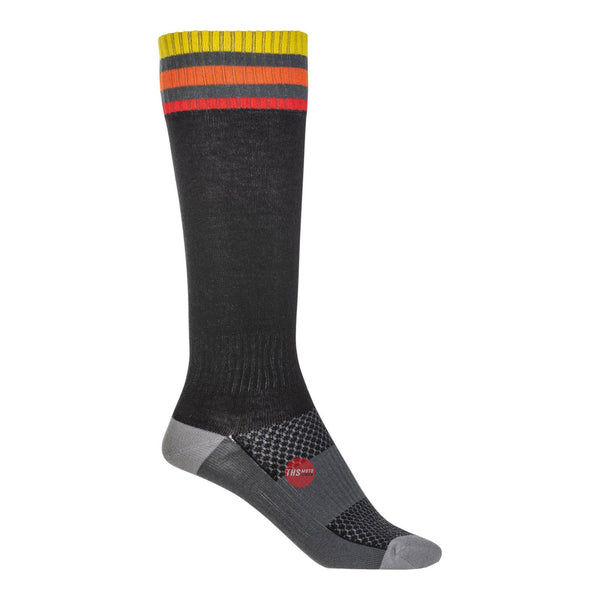 Fly Racing 2022 Youth Mx Sock Thin Black