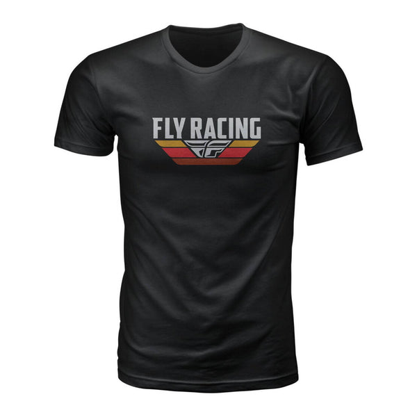 Fly Racing Voyage T Shirt Black Size 2XL