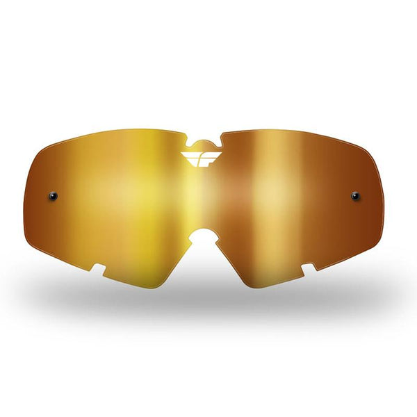 FLY ZONE/FOCUS GOGGLE LENS (2012-2018) YTH CHR/ AMBER