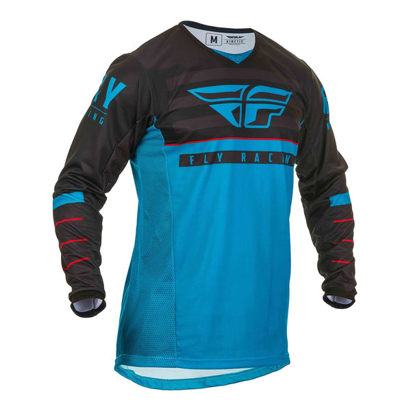 Fly 2020 Kinetic K120 Jersey Blue Black Red Youth XL