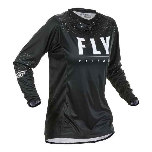 Fly 2020 Lite Jersey Black White Womens Large