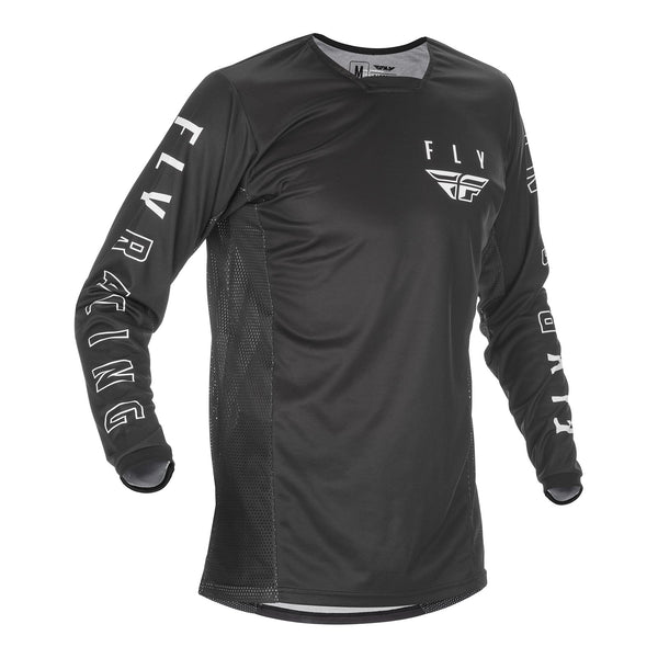 Fly 2021 Kinetic K121 Jersey Black White Small
