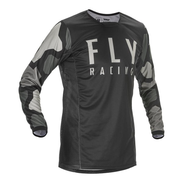 Fly 2021 Kinetic K221 Jersey Black Grey Medium