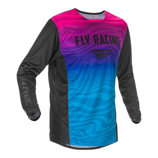 Fly 2021 Special Edition Kinetic Jersey Black Pink Blue XL