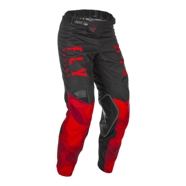 Fly 2021 Kinetic K221 Youth Pant - Red / Black  Youth 26" Waist
